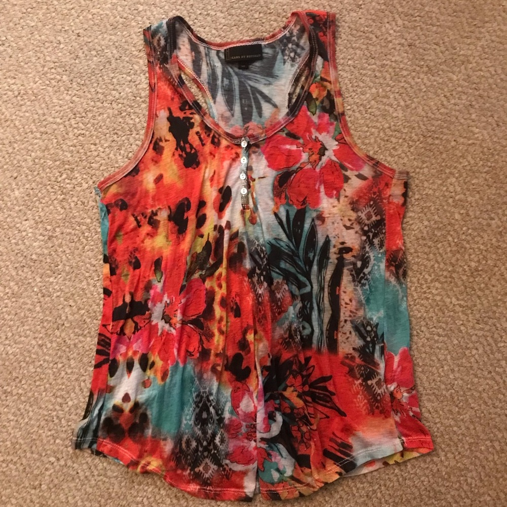Colorful Floral Tank